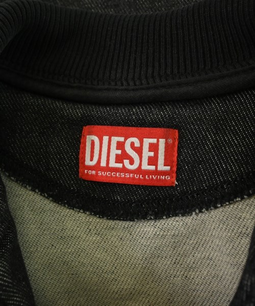 DIESEL（ディーゼル）パーカー 黒 サイズ:S レディース/2200691103228