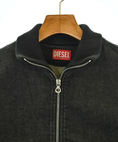 DIESEL（ディーゼル）パーカー 黒 サイズ:S レディース/2200691103228