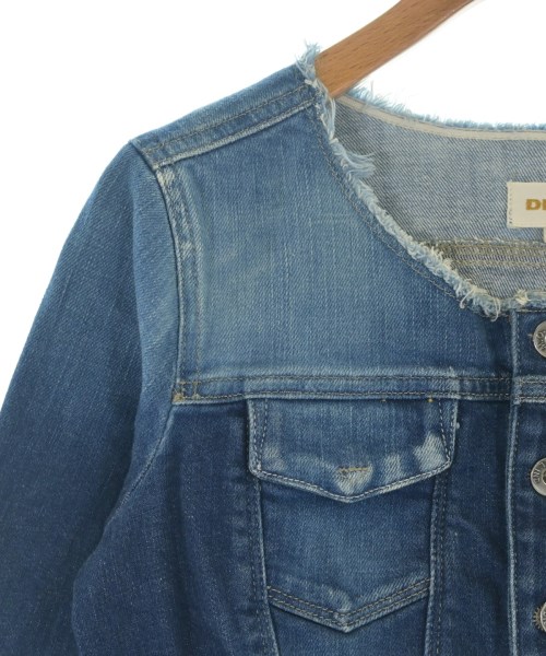 DIESEL（ディーゼル）デニムジャケット 青 サイズ:XS レディース/2200694449019