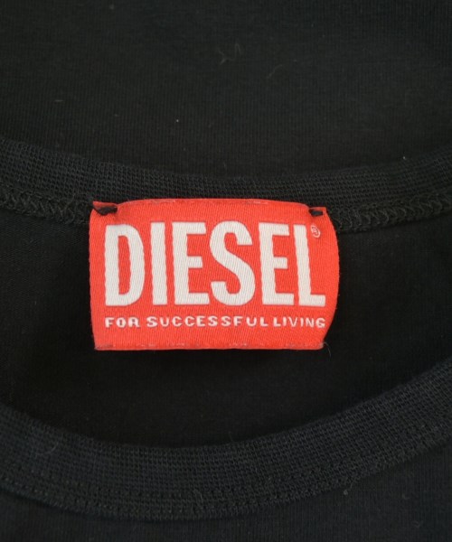 DIESEL（ディーゼル）Tシャツ・カットソー 黒 サイズ:M レディース/2200698441026