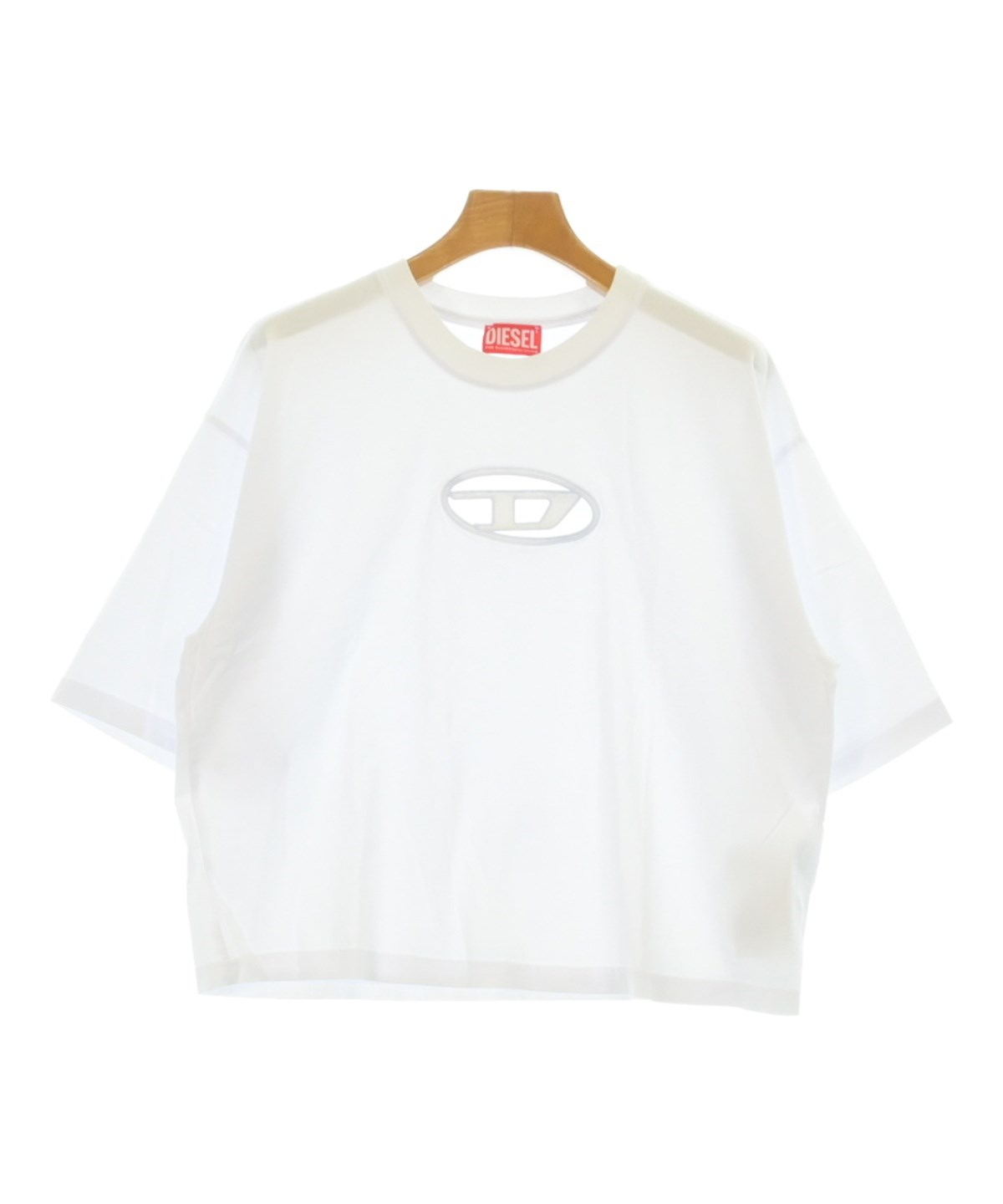 DIESEL（ディーゼル）Tシャツ・カットソー 白 サイズ:S レディース