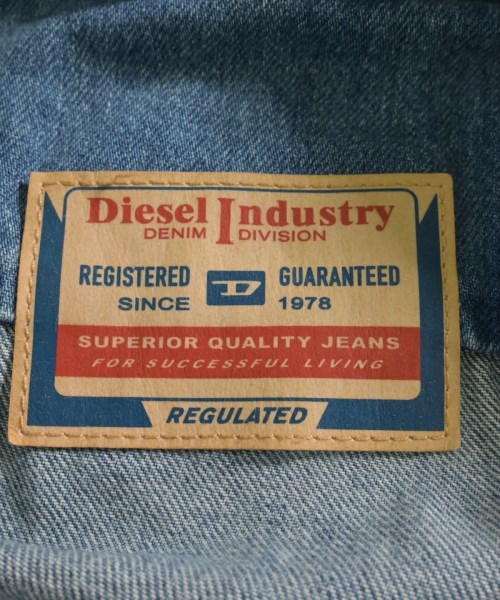 DIESEL（ディーゼル）デニムジャケット 青 サイズ:S レディース/2200698460010