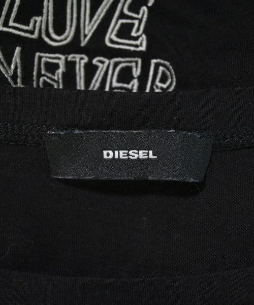 DIESEL（ディーゼル）Tシャツ・カットソー 黒 サイズ:XS レディース/2200698732100