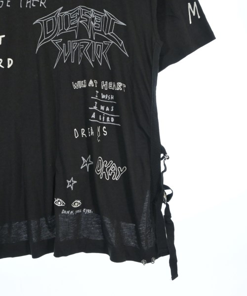 DIESEL（ディーゼル）Tシャツ・カットソー 黒 サイズ:XS レディース/2200698732100