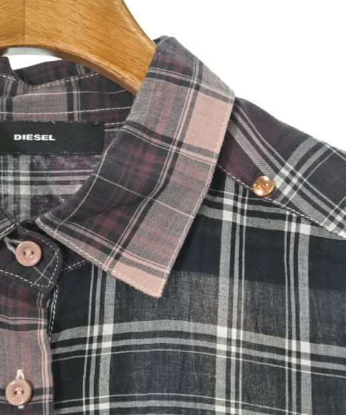 DIESEL（ディーゼル）シャツワンピース ピンク サイズ:XS レディース/2200695314026