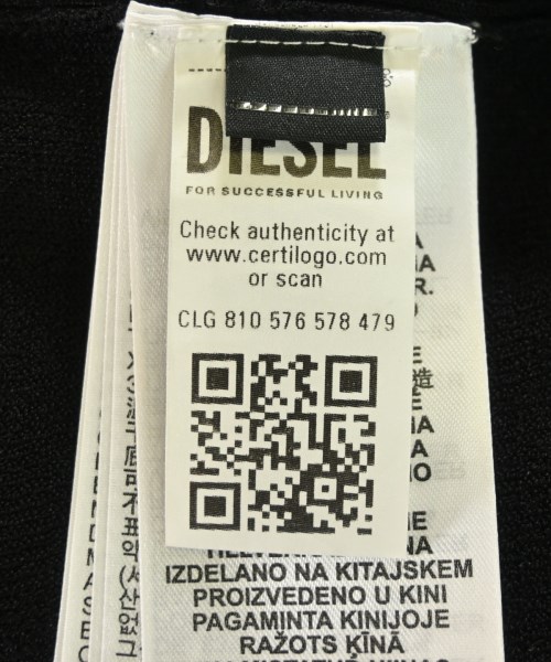 DIESEL（ディーゼル）ニット・セーター 黒 サイズ:S レディース/2200699809016