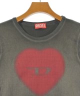 DIESEL（ディーゼル）Tシャツ・カットソー グレー サイズ:S レディース/2200696567179