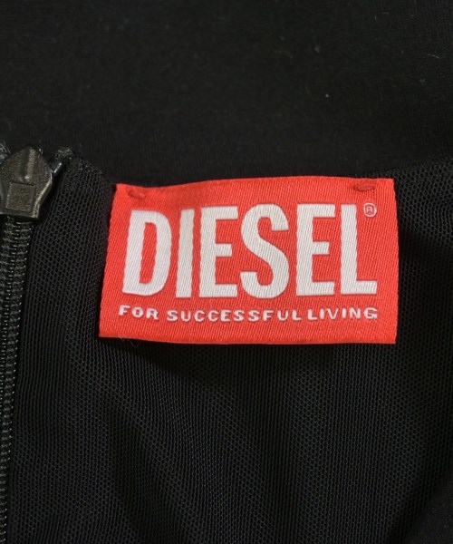 DIESEL（ディーゼル）ワンピース 黒 サイズ:S レディース/2200700968022
