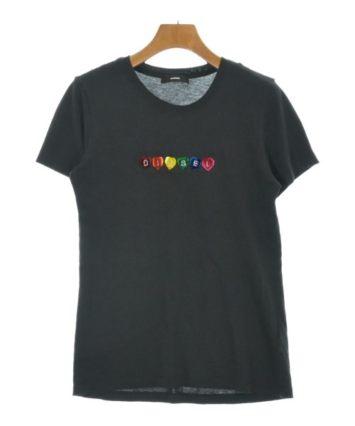 DIESEL(ディーゼル)Tシャツ・カットソー 黒 サイズ:XS/2200698773288