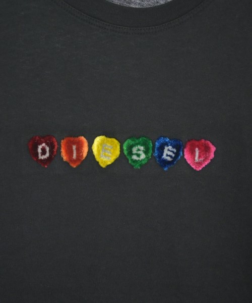 DIESEL（ディーゼル）Tシャツ・カットソー 黒 サイズ:XS レディース/2200698773288