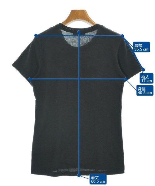 DIESEL（ディーゼル）Tシャツ・カットソー 黒 サイズ:XS レディース/2200698773288