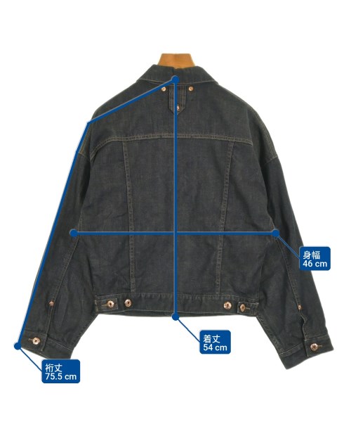 DIESEL（ディーゼル）デニムジャケット 紺 サイズ:XXS レディース/2200701949037