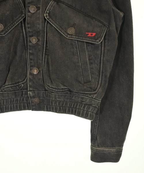 DIESEL（ディーゼル）デニムジャケット 黒 サイズ:XS レディース/2200701949044