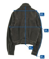 DIESEL（ディーゼル）デニムジャケット 黒 サイズ:XS レディース/2200701949044