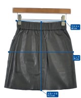 DIESEL（ディーゼル）ミニスカート 黒 サイズ:23(XS位) レディース/2200702078064