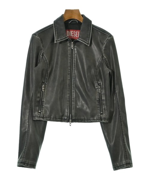 DIESEL(ディーゼル)ライダース 黒 サイズ:40(M位)/2200655772033
