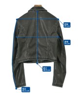 DIESEL（ディーゼル）ライダース 黒 サイズ:40(M位) レディース/2200655772033