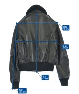 DIESEL（ディーゼル）ライダース 黒 サイズ:S レディース/2200655907015