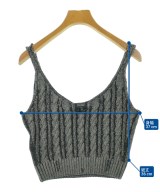 DIESEL（ディーゼル）ベスト グレー サイズ:M レディース/2200651097093