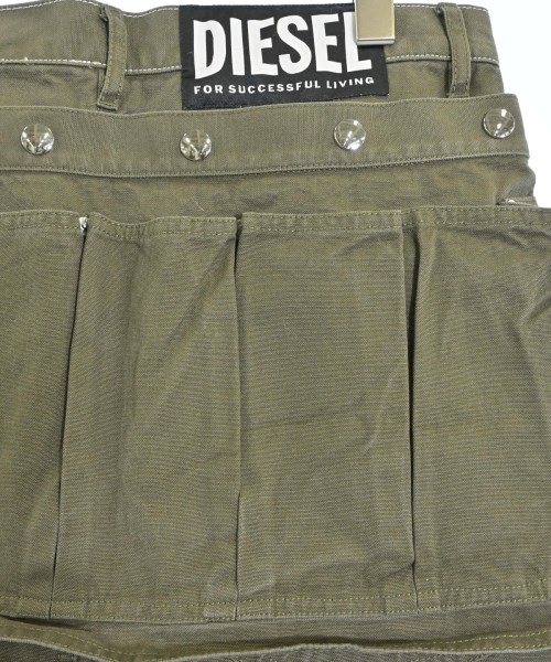 DIESEL（ディーゼル）ミニスカート カーキ サイズ:29(L位) レディース/2200649918058