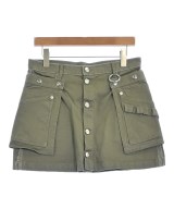 DIESEL（ディーゼル）ミニスカート カーキ サイズ:29(L位) レディース/2200649918058