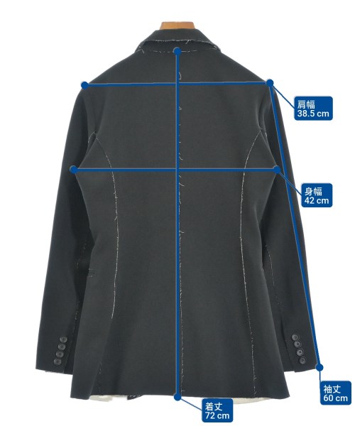 DIESEL（ディーゼル）テーラードジャケット 黒 サイズ:S レディース/2200653666037