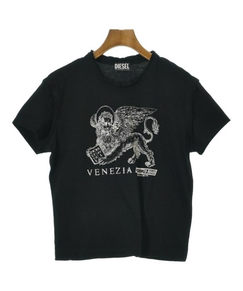 DIESEL(ディーゼル)Tシャツ・カットソー 黒 サイズ:L/2200653666099
