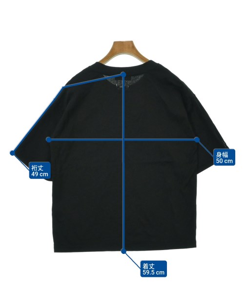 DIESEL（ディーゼル）Tシャツ・カットソー 黒 サイズ:XS レディース/2200653666112