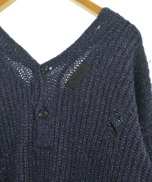 DIESEL（ディーゼル）カーディガン 紺 サイズ:XXS レディース/2200659125019