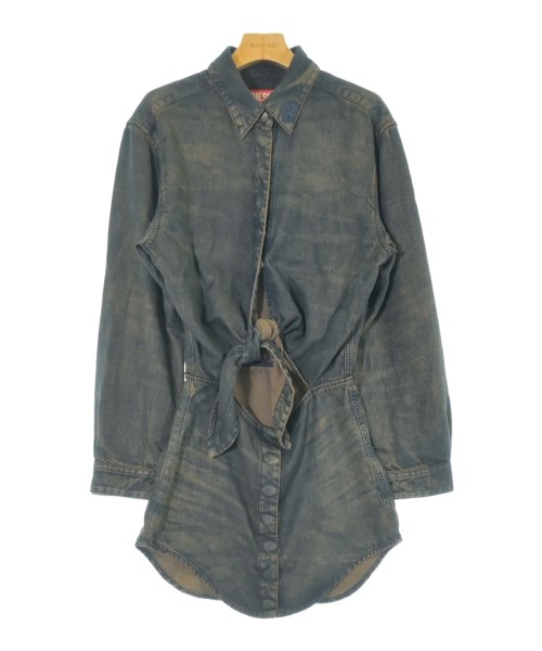 DIESEL(ディーゼル)シャツワンピース 紺 サイズ:XS/2200659391025