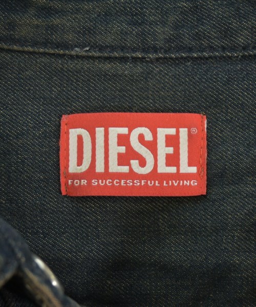 DIESEL（ディーゼル）シャツワンピース 紺 サイズ:XS レディース/2200659391025