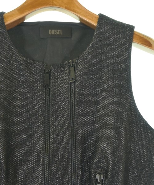 DIESEL（ディーゼル）ワンピース 黒 サイズ:XS レディース/2200625981076