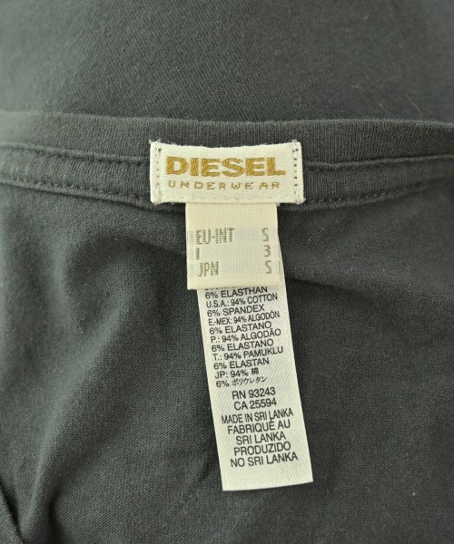 DIESEL（ディーゼル）Tシャツ・カットソー グレー サイズ:S メンズ/2200625981151