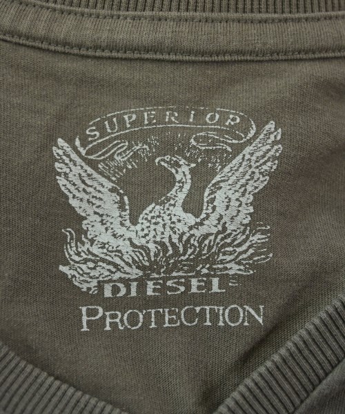 DIESEL（ディーゼル）Tシャツ・カットソー グレー サイズ:S メンズ/2200625981168
