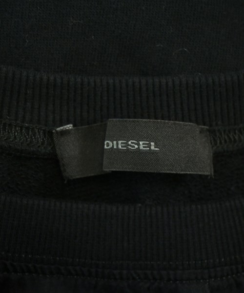 DIESEL（ディーゼル）スウェット 黒 サイズ:XS レディース/2200625981328