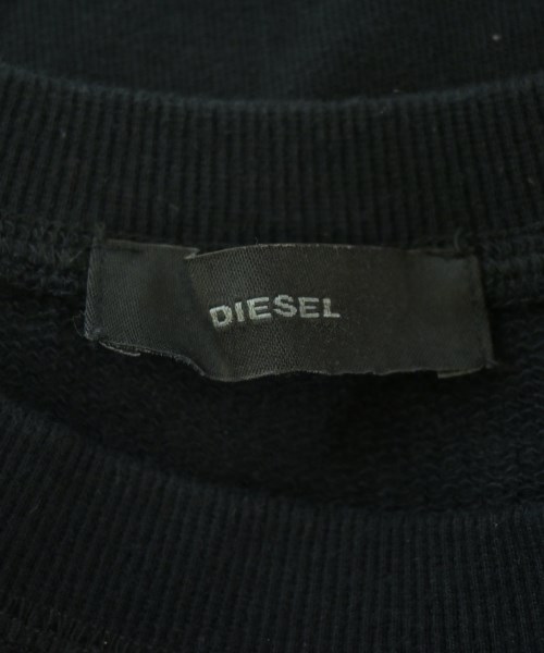 DIESEL（ディーゼル）スウェット 黒 サイズ:XS レディース/2200625981335