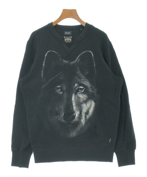 DIESEL(ディーゼル)スウェット 黒 サイズ:S/2200625981397