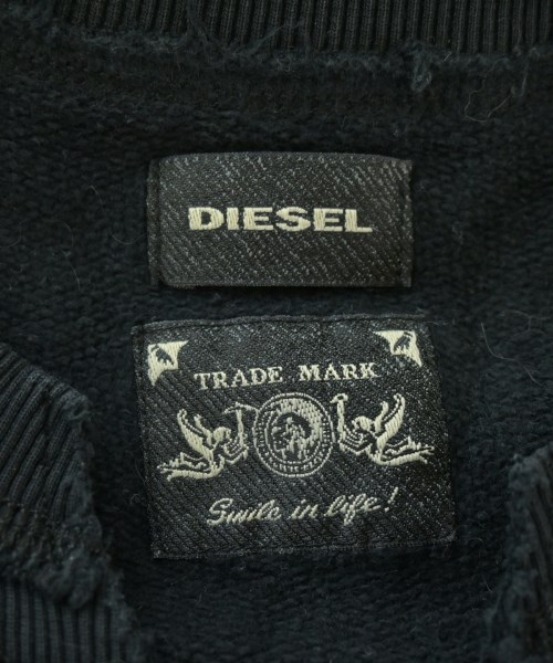 DIESEL（ディーゼル）スウェット 黒 サイズ:S レディース/2200625981397