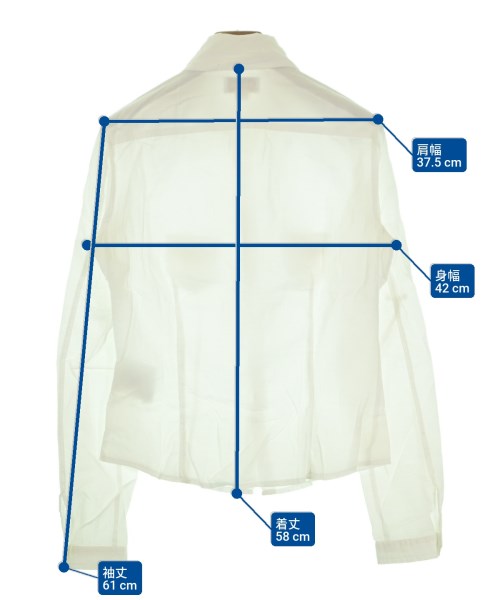 DIESEL（ディーゼル）カジュアルシャツ 白 サイズ:S レディース/2200625981526