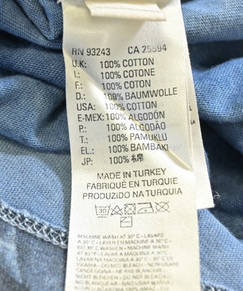 DIESEL（ディーゼル）Tシャツ・カットソー 青 サイズ:XS レディース/2200625981588