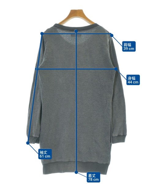 DIESEL（ディーゼル）ワンピース グレー サイズ:XS レディース/2200625981595