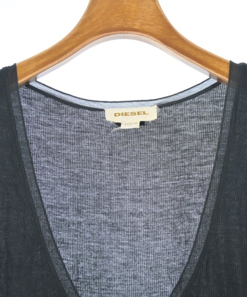 DIESEL（ディーゼル）ノースリーブ 黒 サイズ:XS レディース/2200625981625