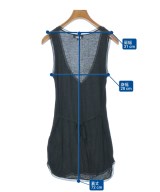 DIESEL（ディーゼル）ノースリーブ 黒 サイズ:XS レディース/2200625981625