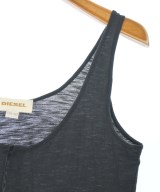 DIESEL（ディーゼル）ノースリーブ 黒 サイズ:XS レディース/2200625981656