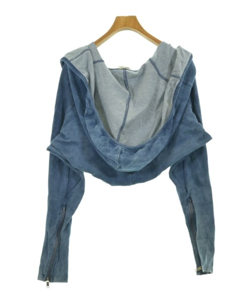 DIESEL（ディーゼル）パーカー 青 サイズ:XS レディース/2200625981724