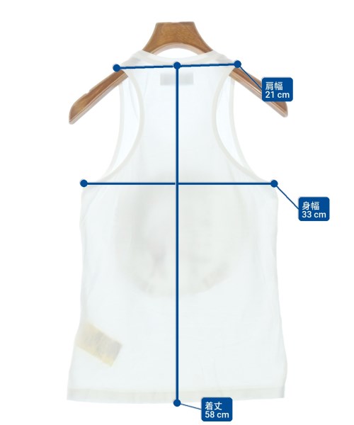 DIESEL（ディーゼル）タンクトップ 白 サイズ:XS レディース/2200625981748