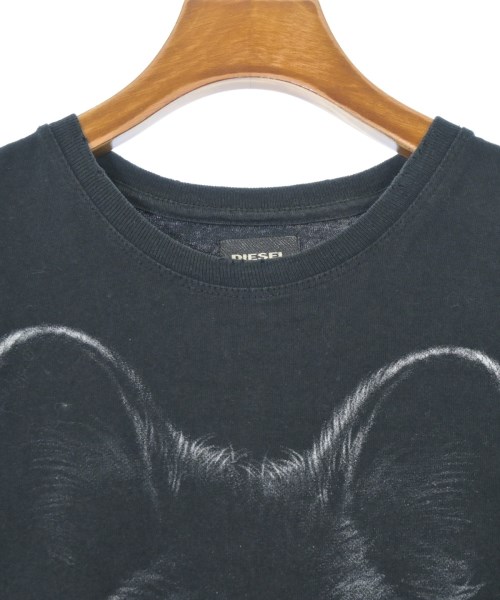DIESEL（ディーゼル）Tシャツ・カットソー 黒 サイズ:XS レディース/2200625981779