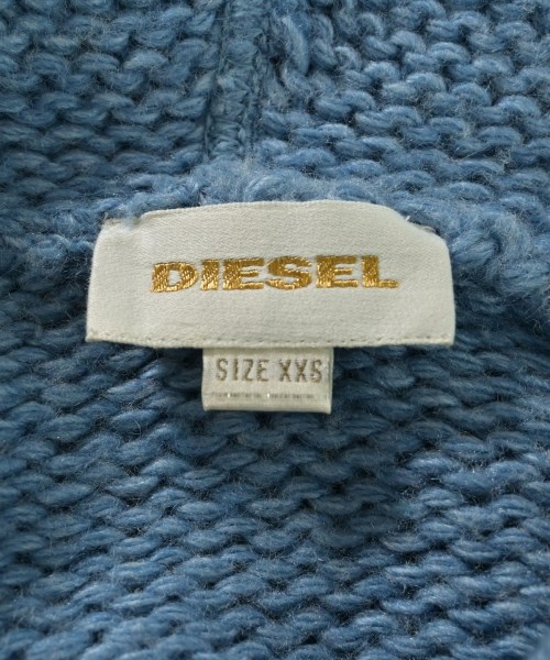DIESEL（ディーゼル）カーディガン 青 サイズ:XXS レディース/2200625981809