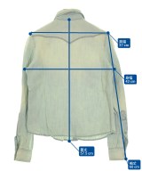 DIESEL（ディーゼル）カジュアルシャツ 青 サイズ:XS レディース/2200625981830