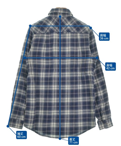 DIESEL（ディーゼル）カジュアルシャツ 青 サイズ:XS レディース/2200625981847